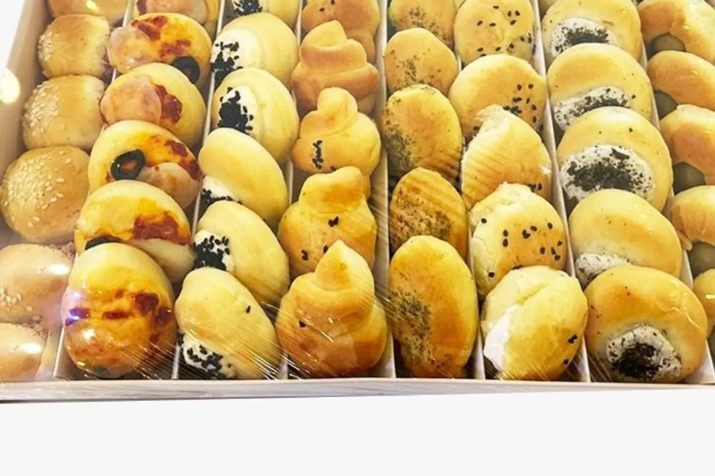 بوكس فطائر متنوع حجم صغير