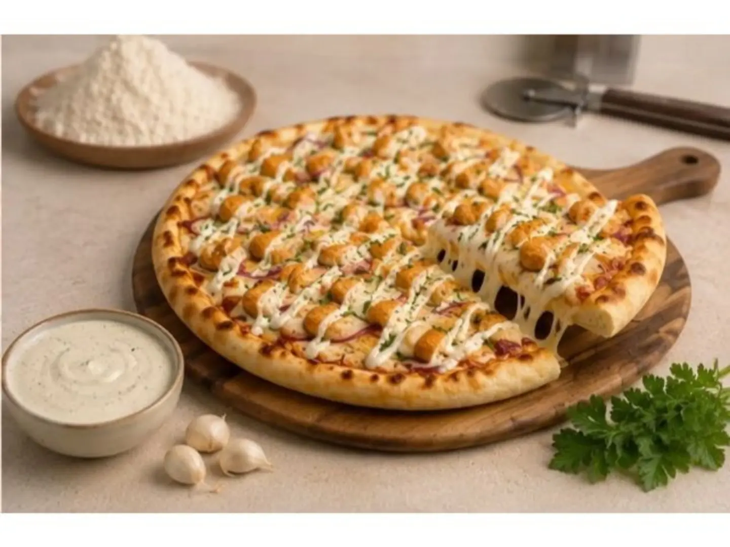 Ranch Pizza