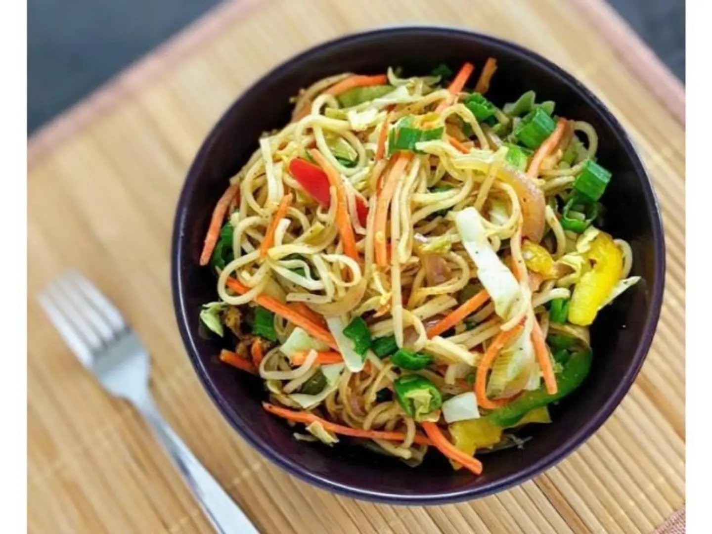 Veg Manchuriyan Noodles