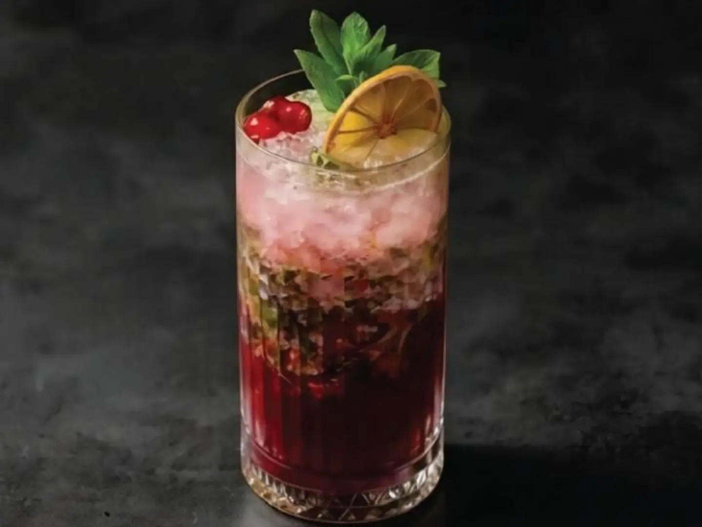 Cranberry Apple Mojito