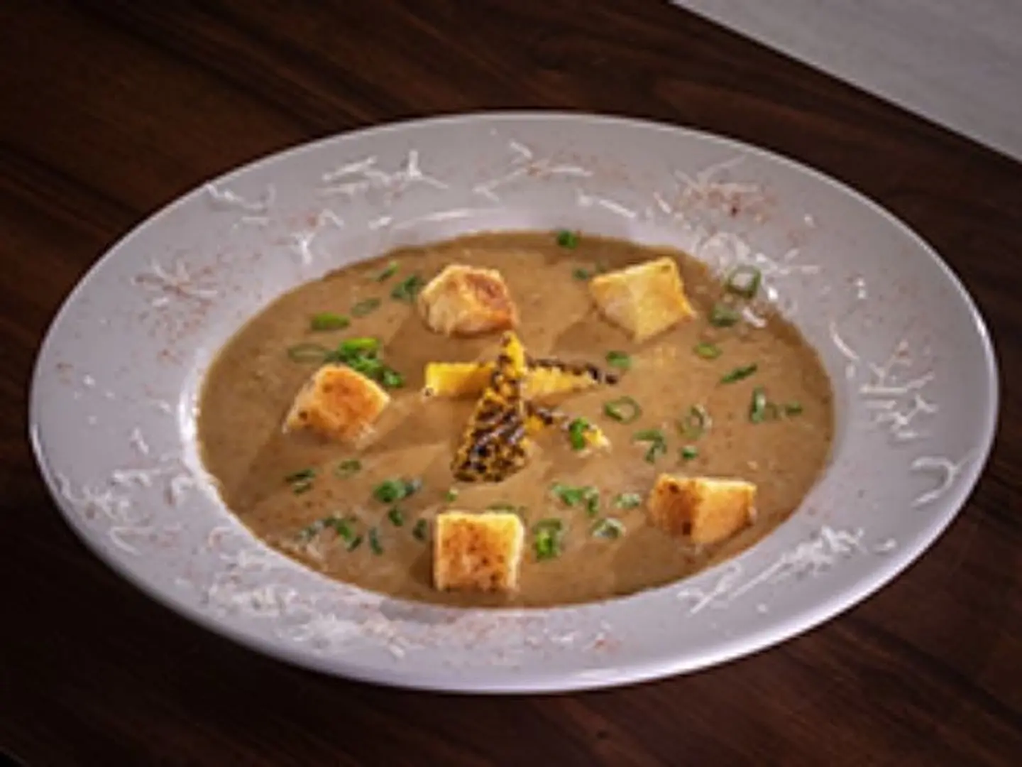 شوربة الذرة المشوية