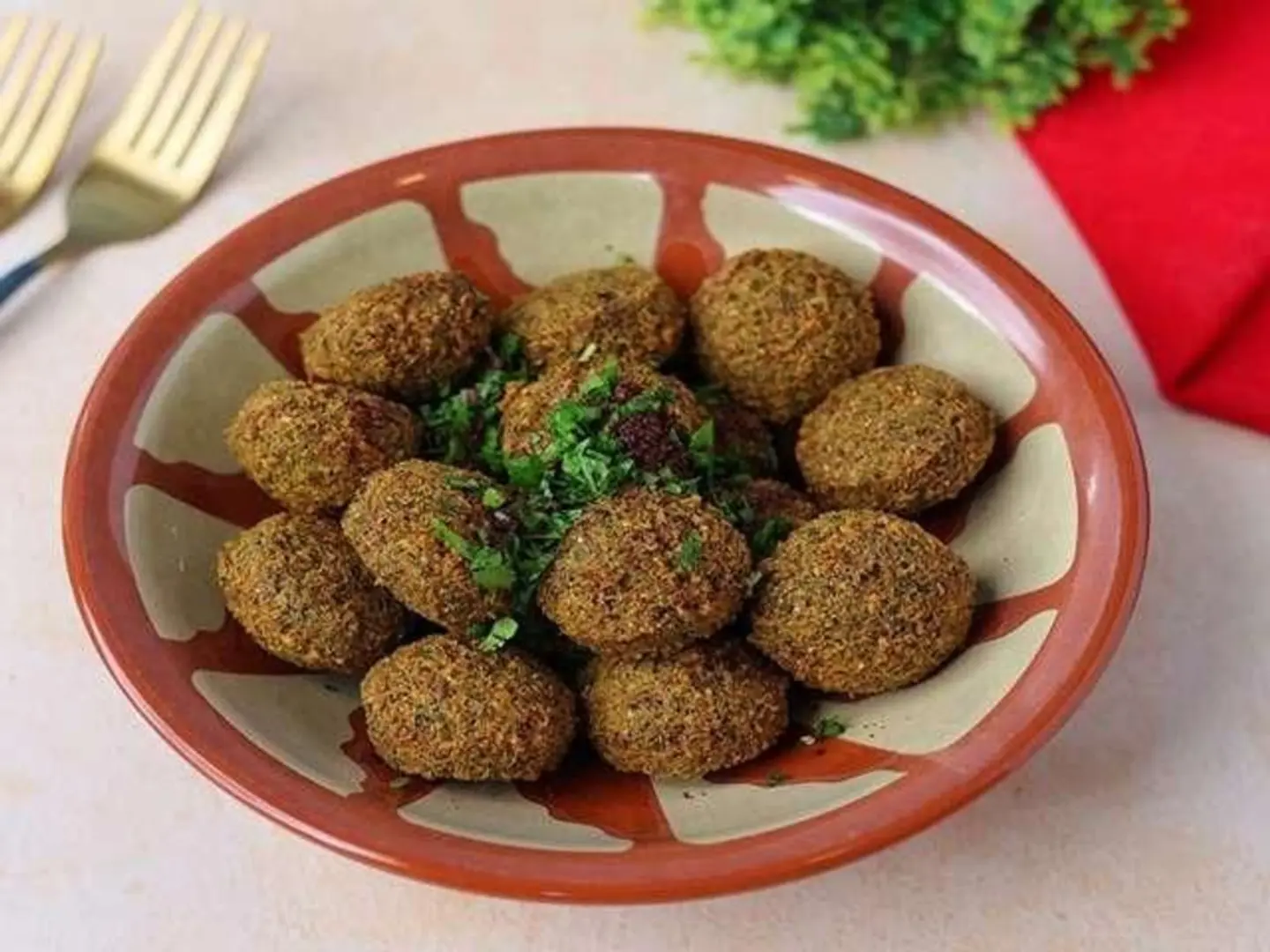 Falafel Plate.