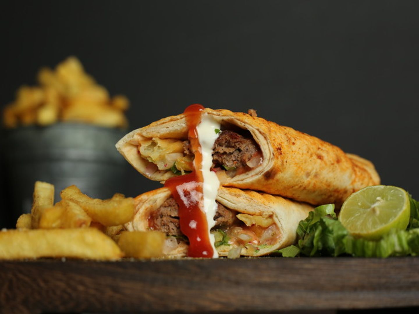Meat Kebab Sandwich