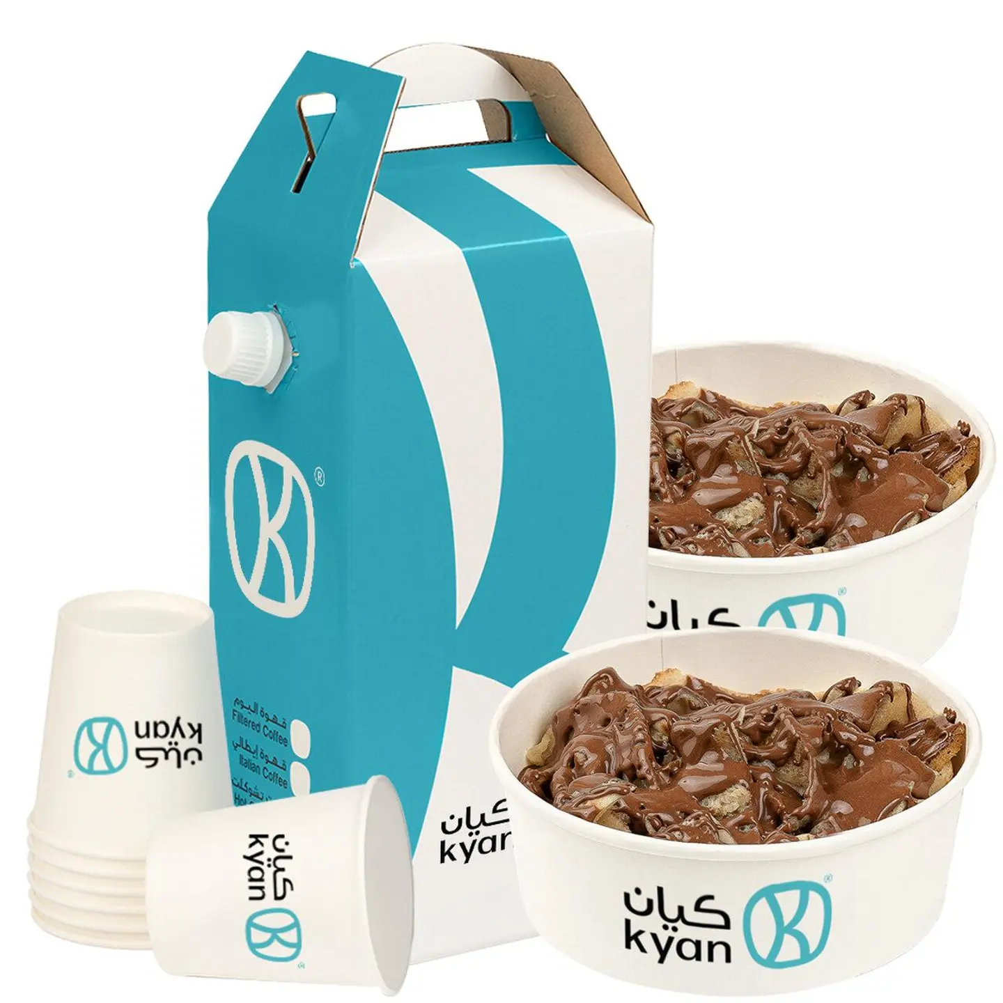 2 كريب تشوكلت بوكس قهوة اليوم