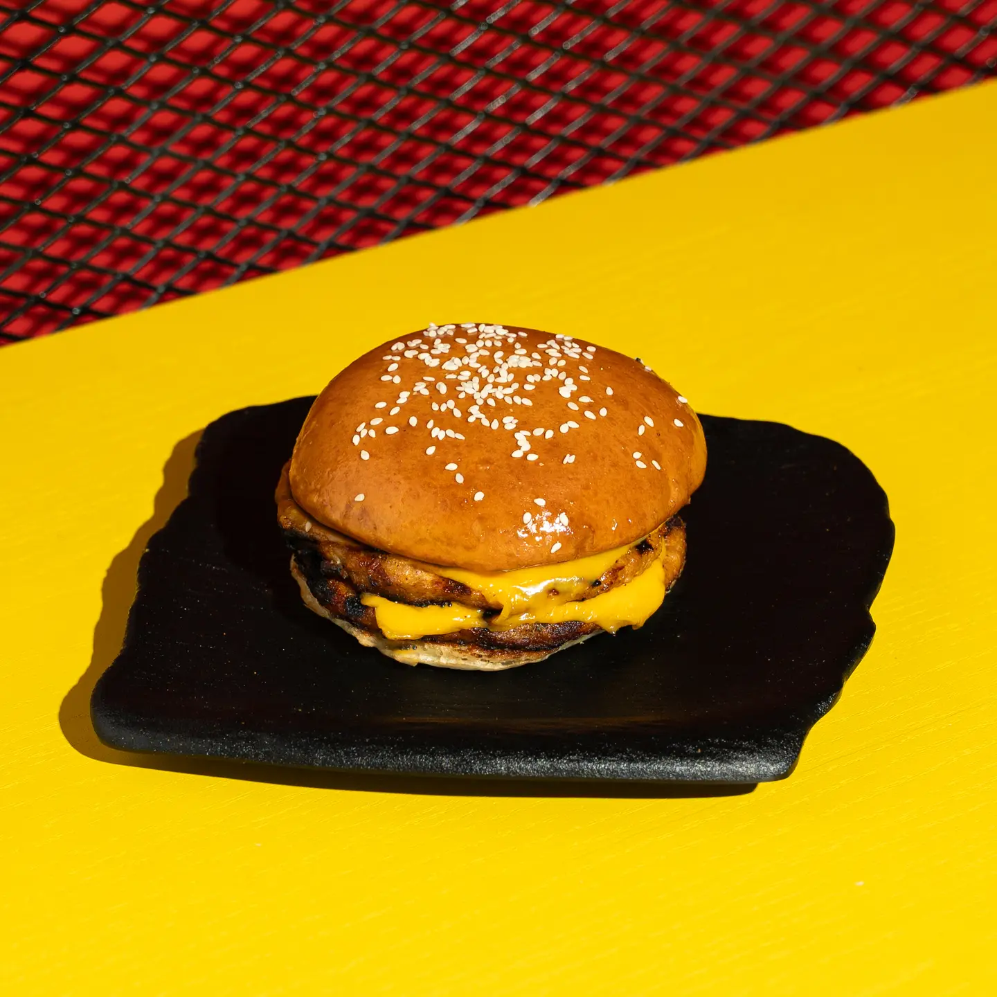 برجر دجاج مشوي