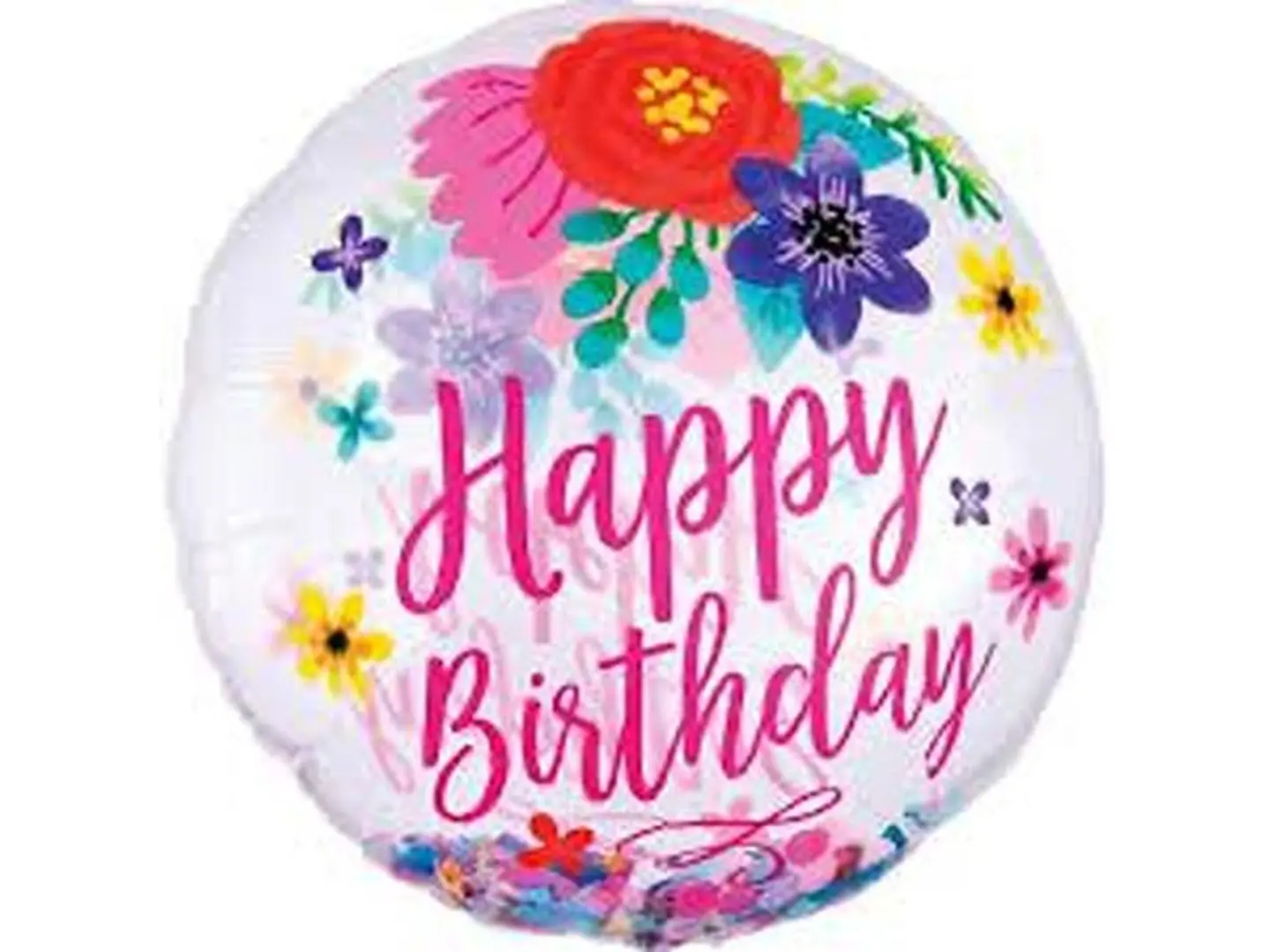 بالون عيد ميلاد قصدير 40 انش 4