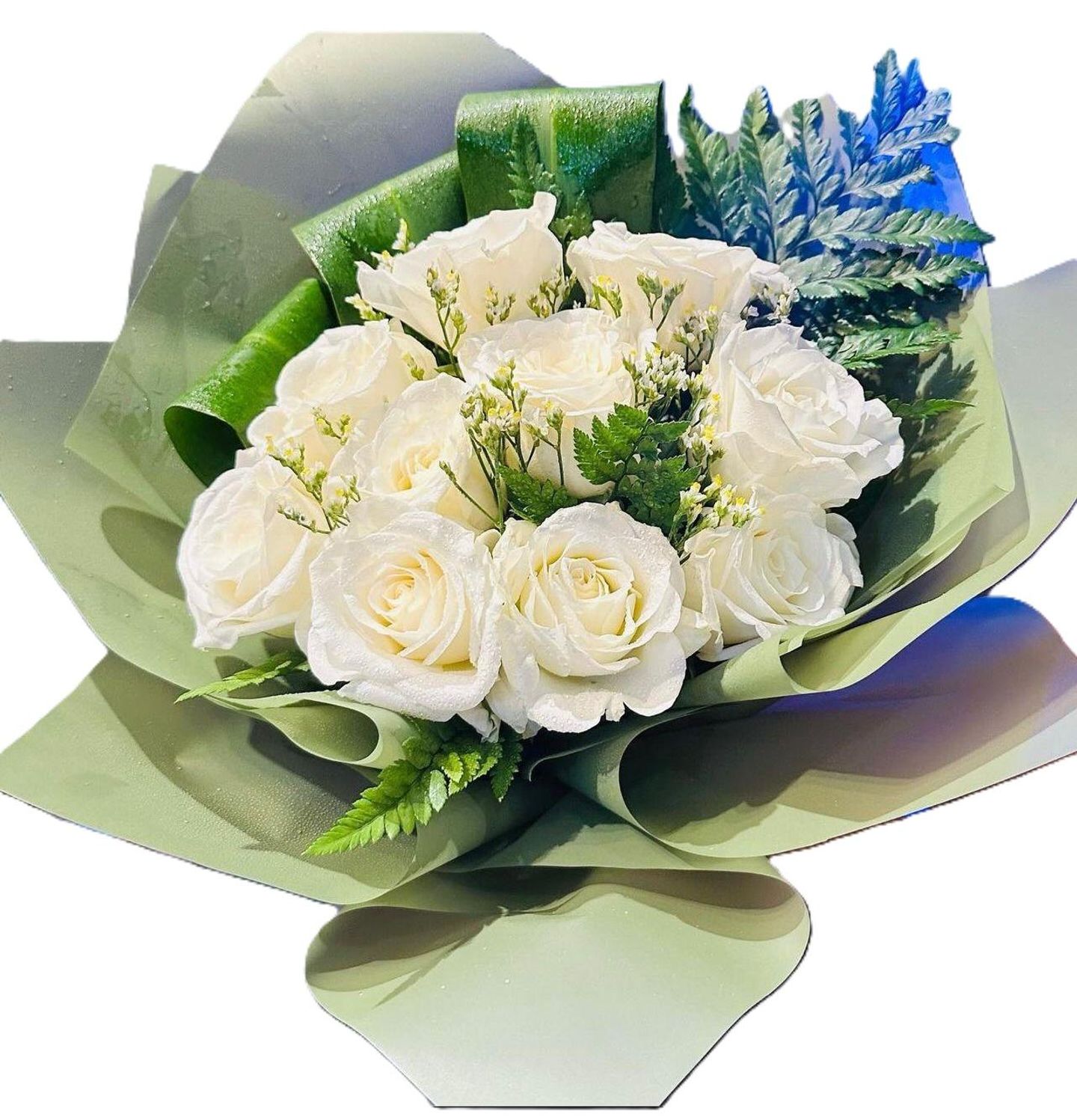 White Roses Bouquet