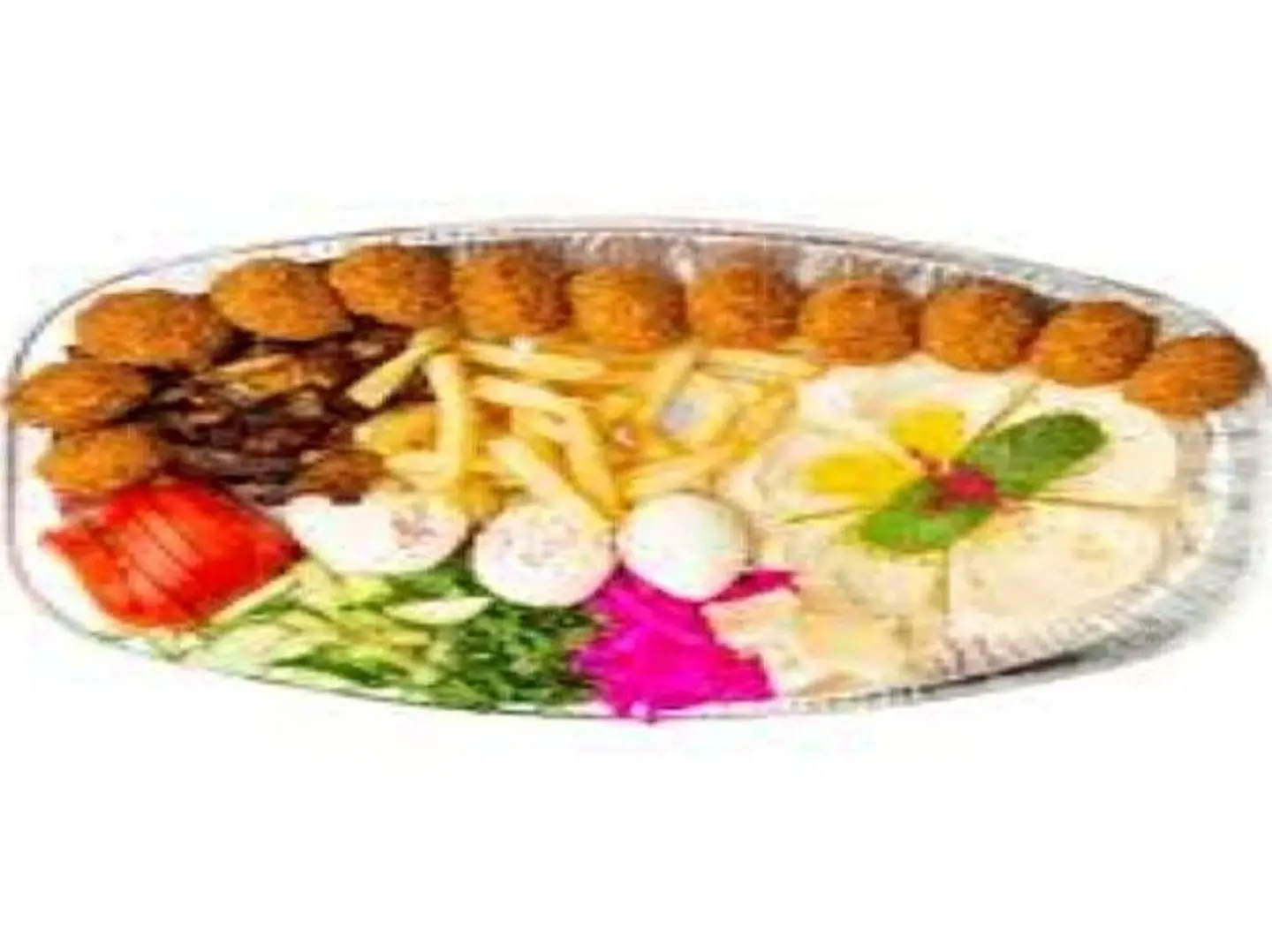 صحن فلافل كبير