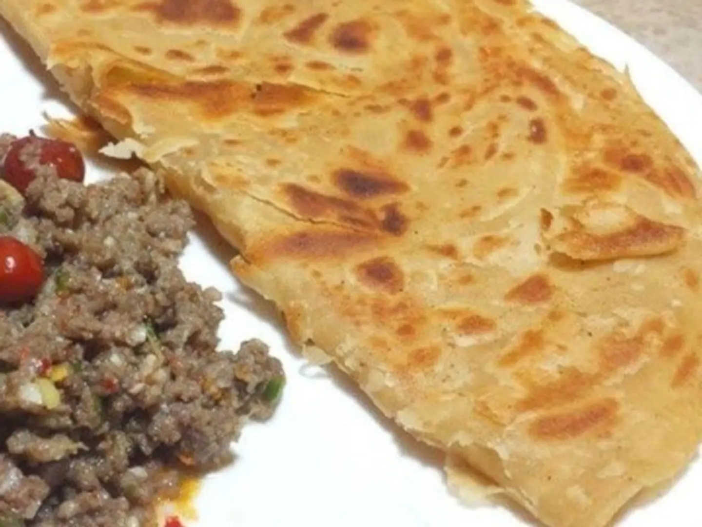 Kheema Paratha