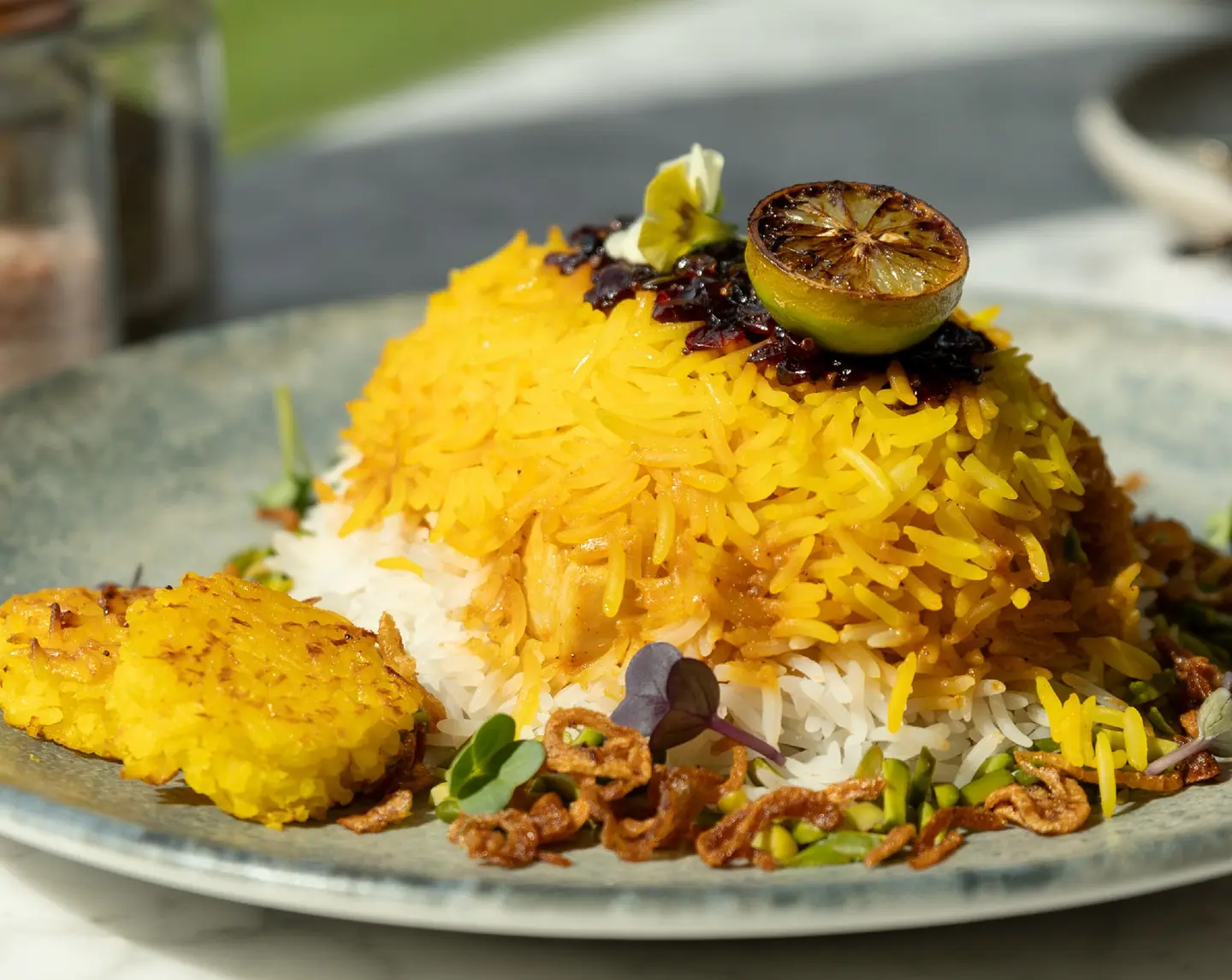 Persian Chicken Saffron Rice