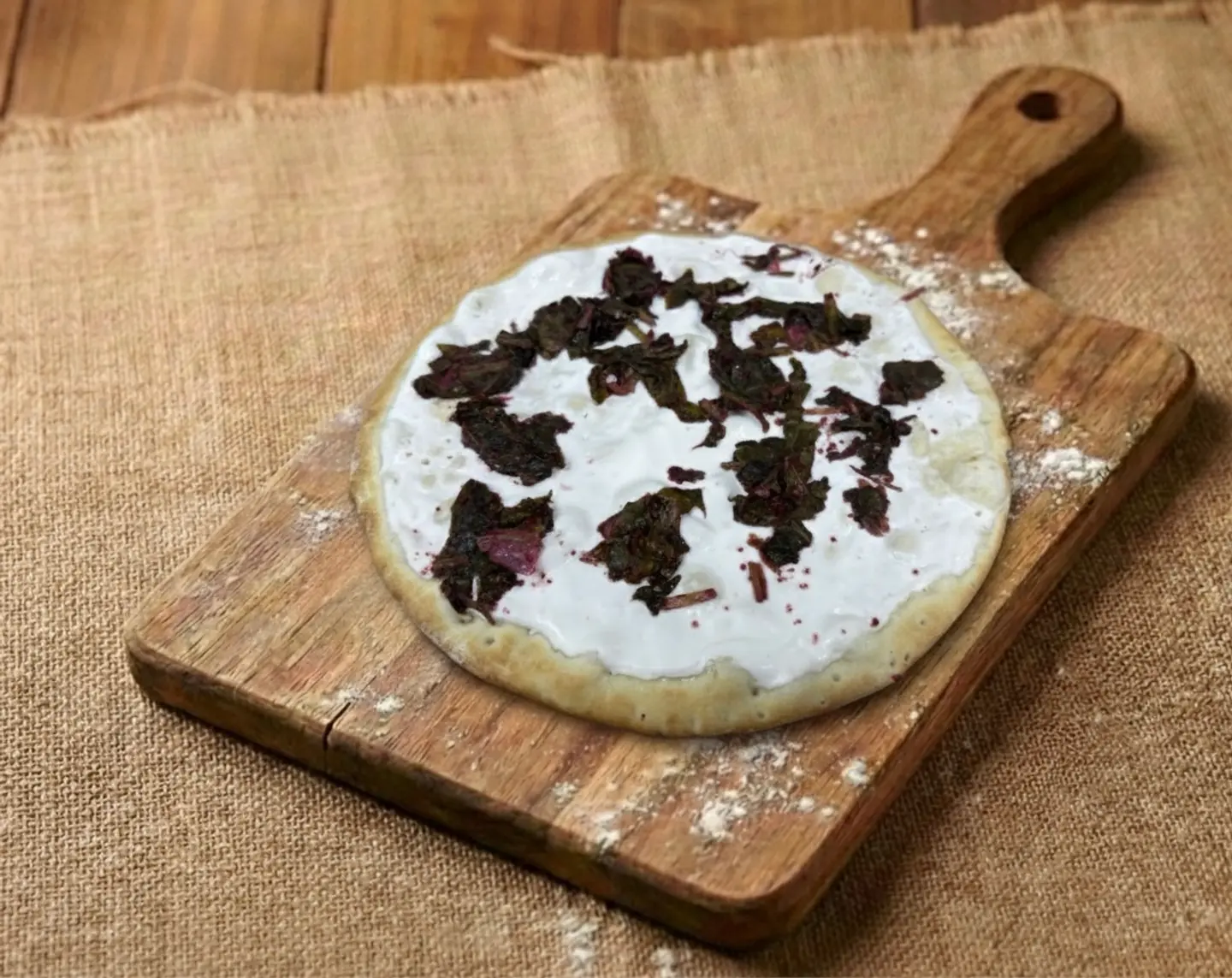 سبانخ باللبنة