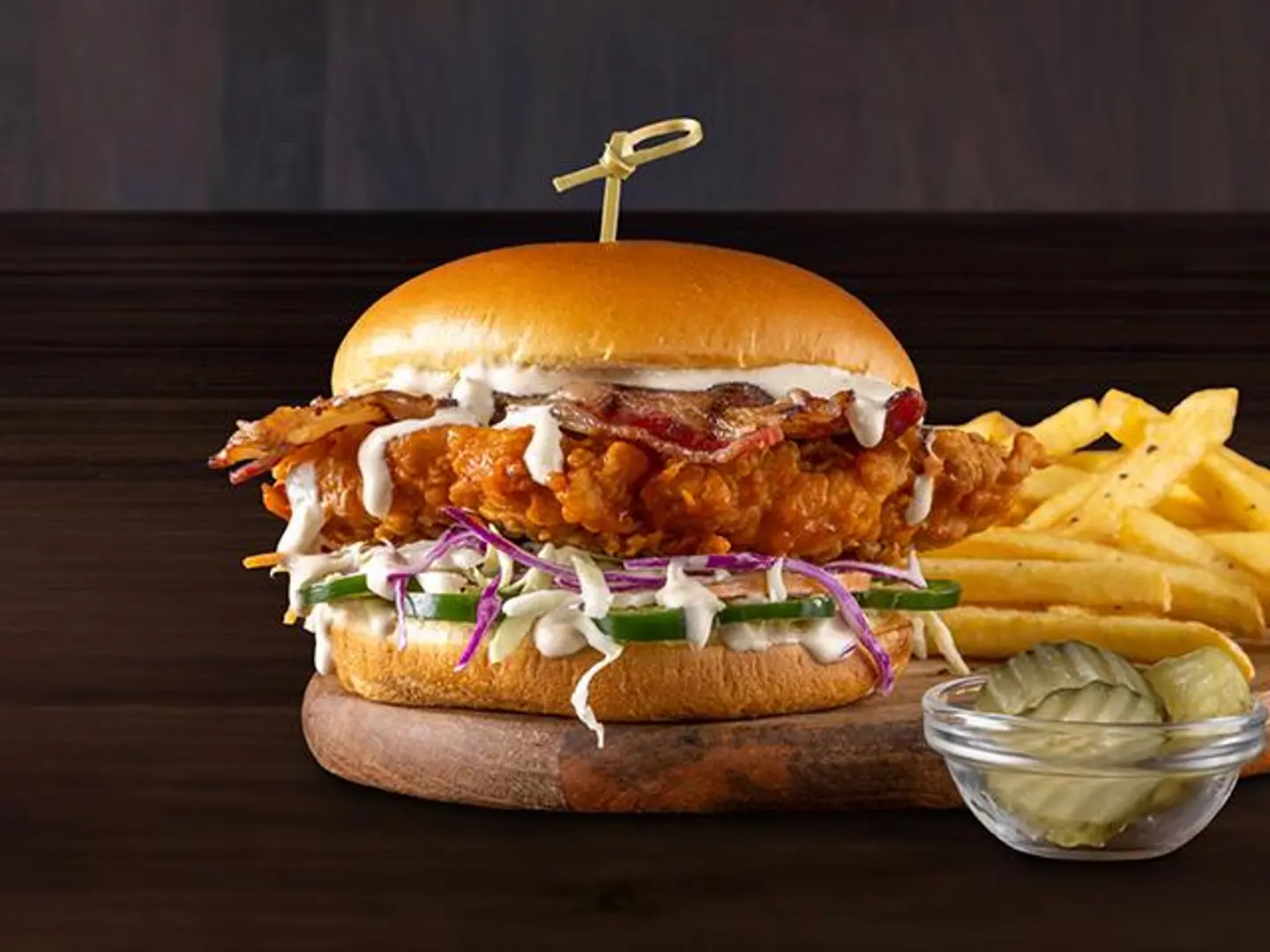 Nashville Hot Sauce Chicken Sandwich