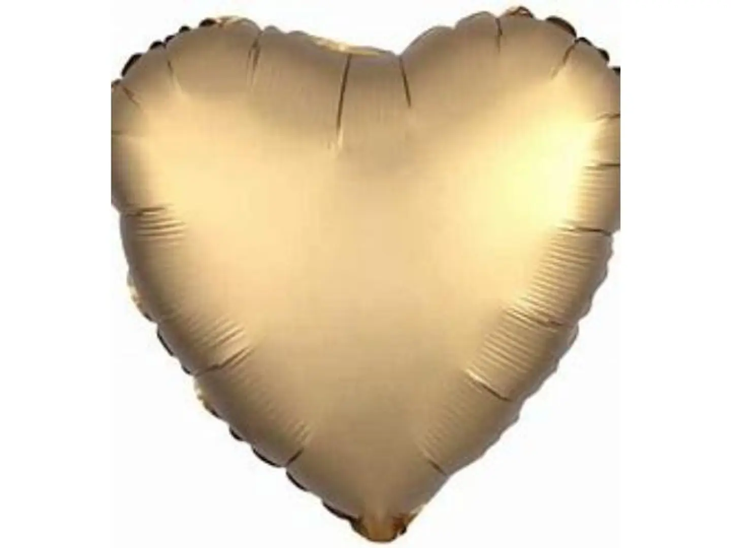 Heart Shaped Foil Balloon (Gold)