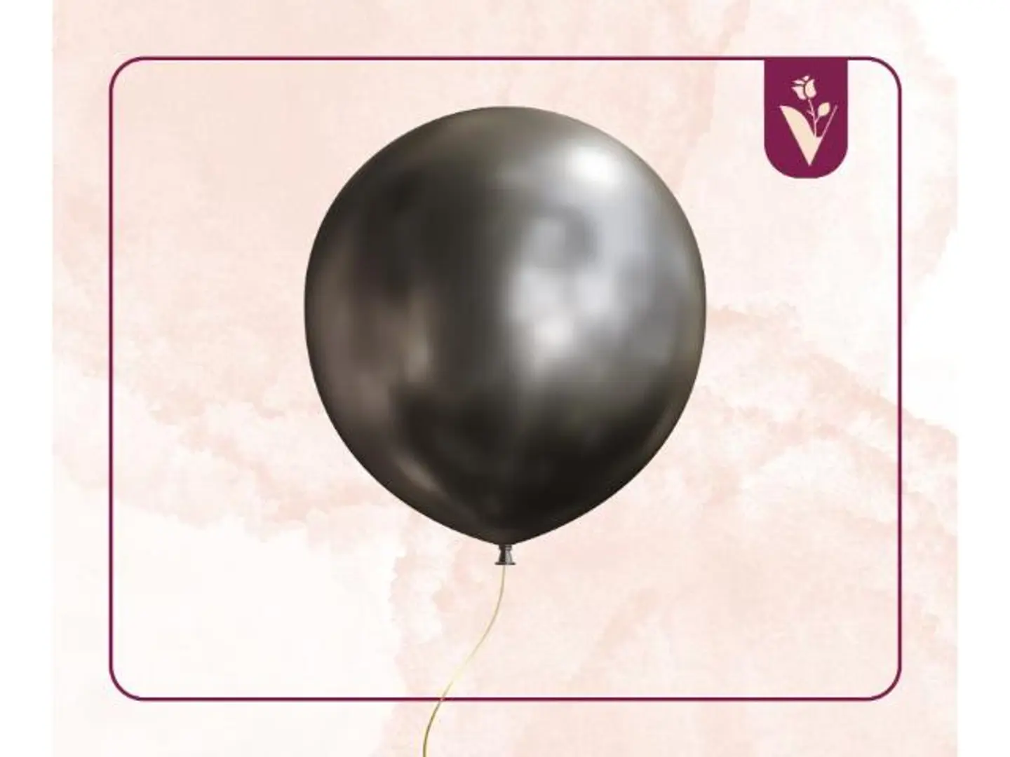 بالونات عادية بالحبة أسود