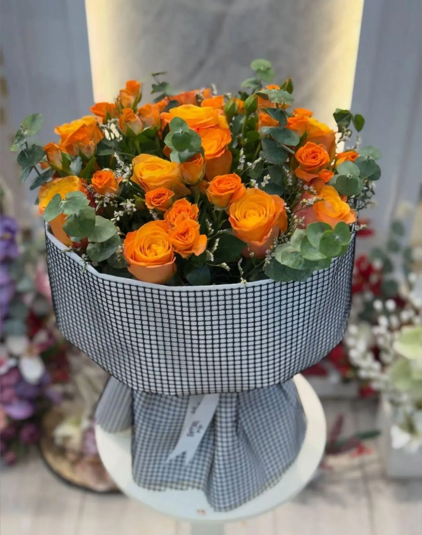 بوكيه ورد الاورنج ٣