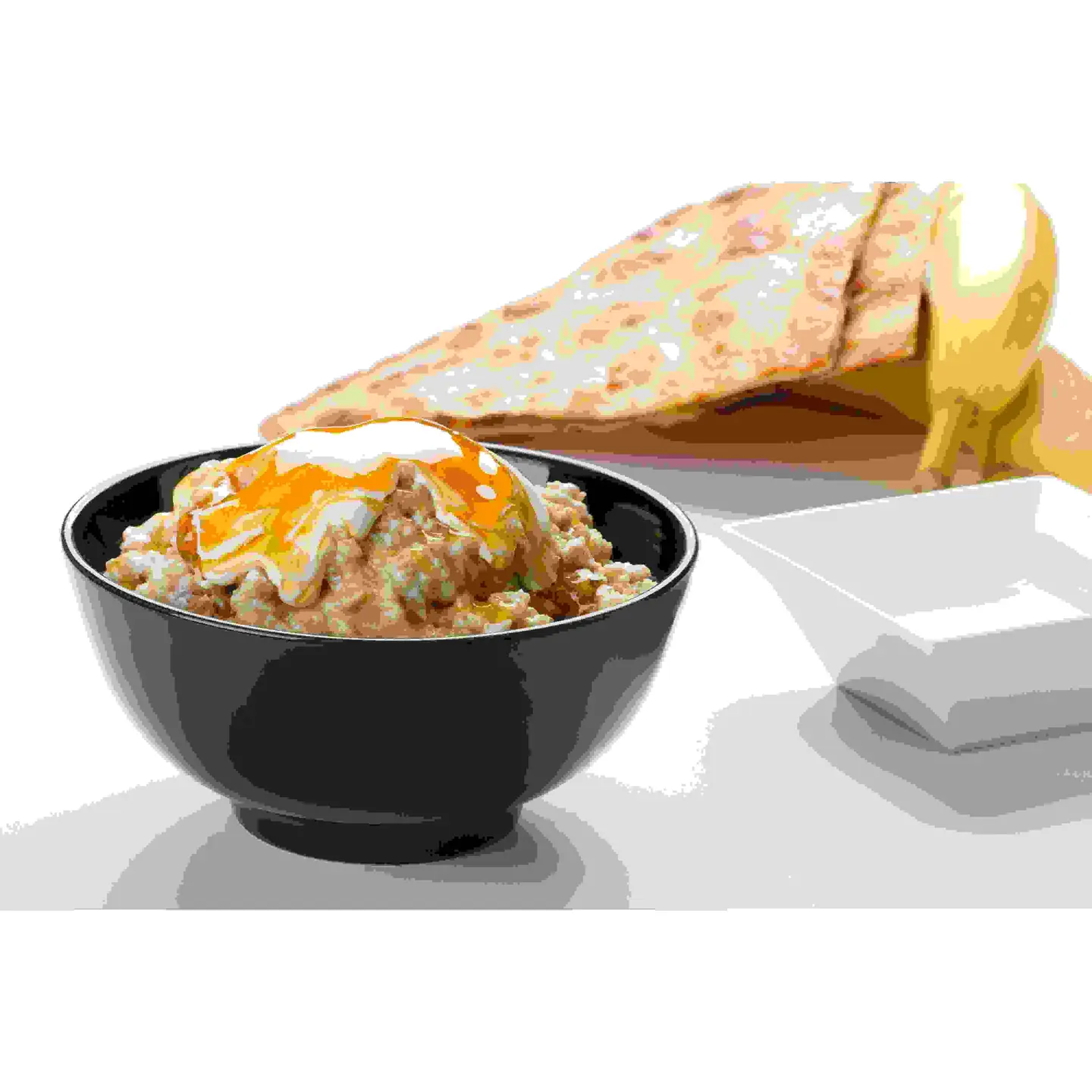 معصوب قشطة وعسل صغير