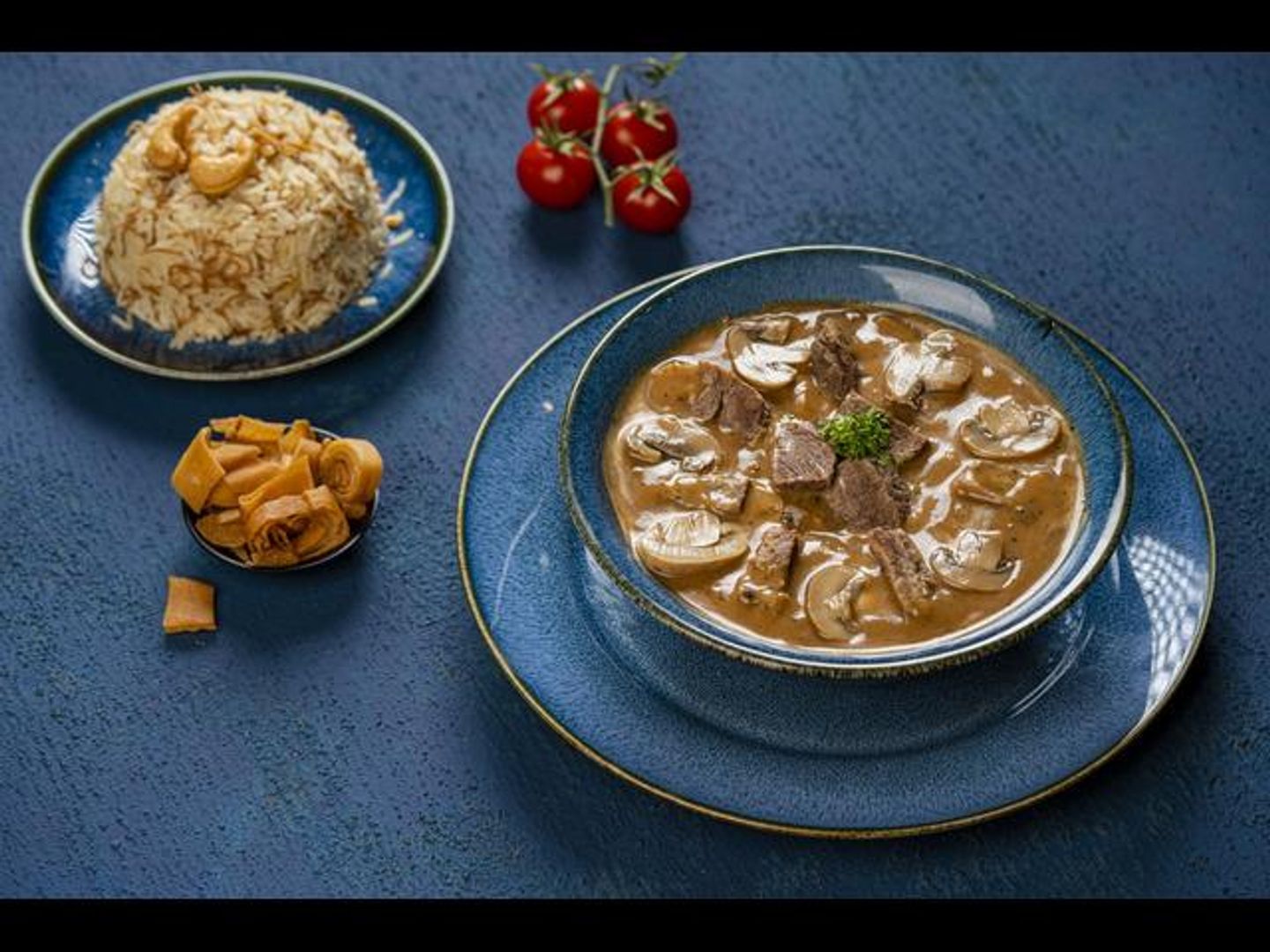 Beef Stroganoff With Rice