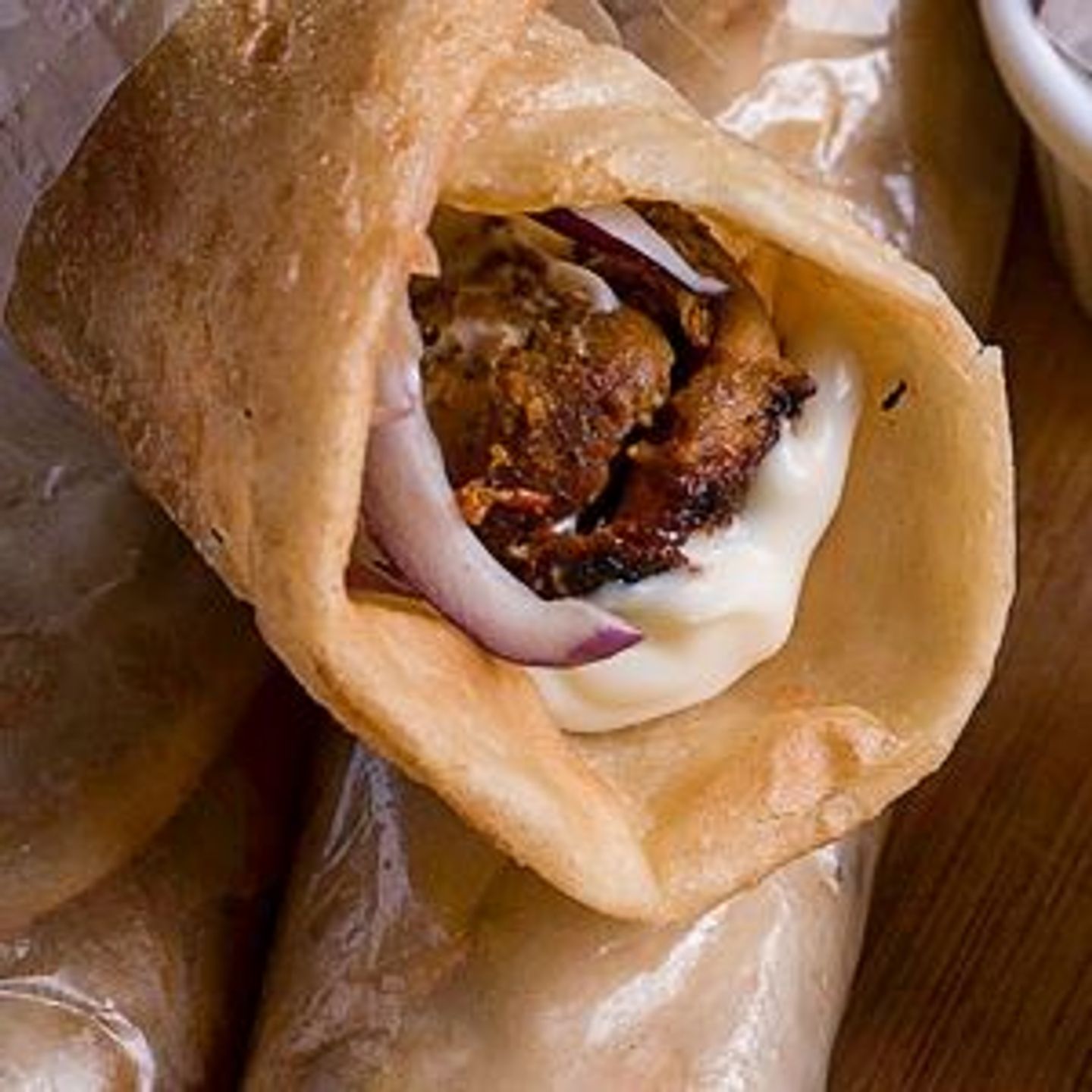 Chicken Behari Garlic Mayoo Roll