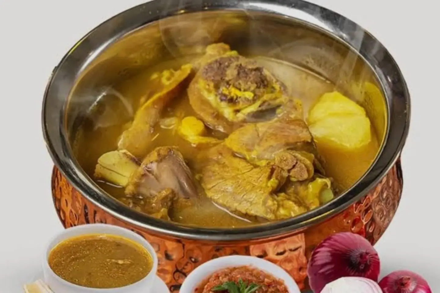 برمة لحم سادة