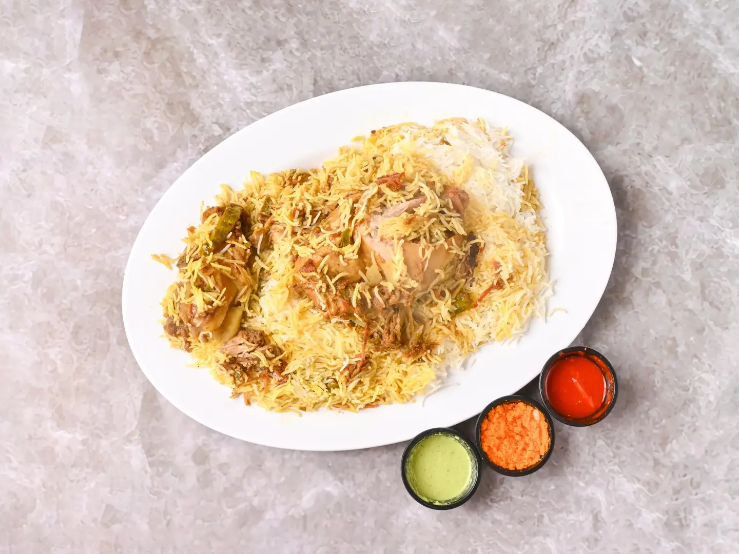 Half A Chicken Biryani (Spicy)