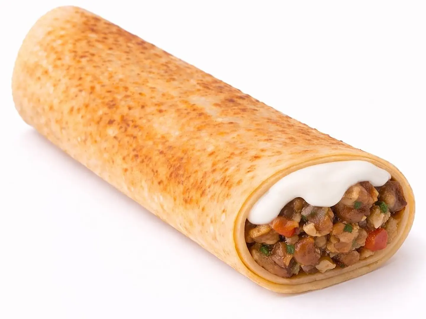Chapati With Liver And Cheese