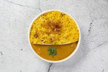 طبق دجاج كاري رايس صغير