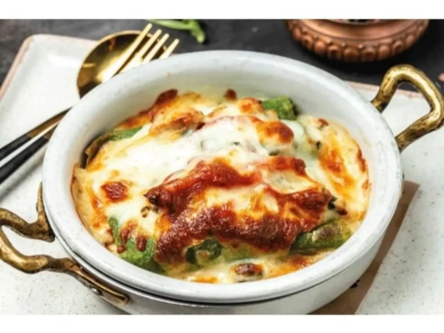 طاجن روبيان بالصوص الأبيض