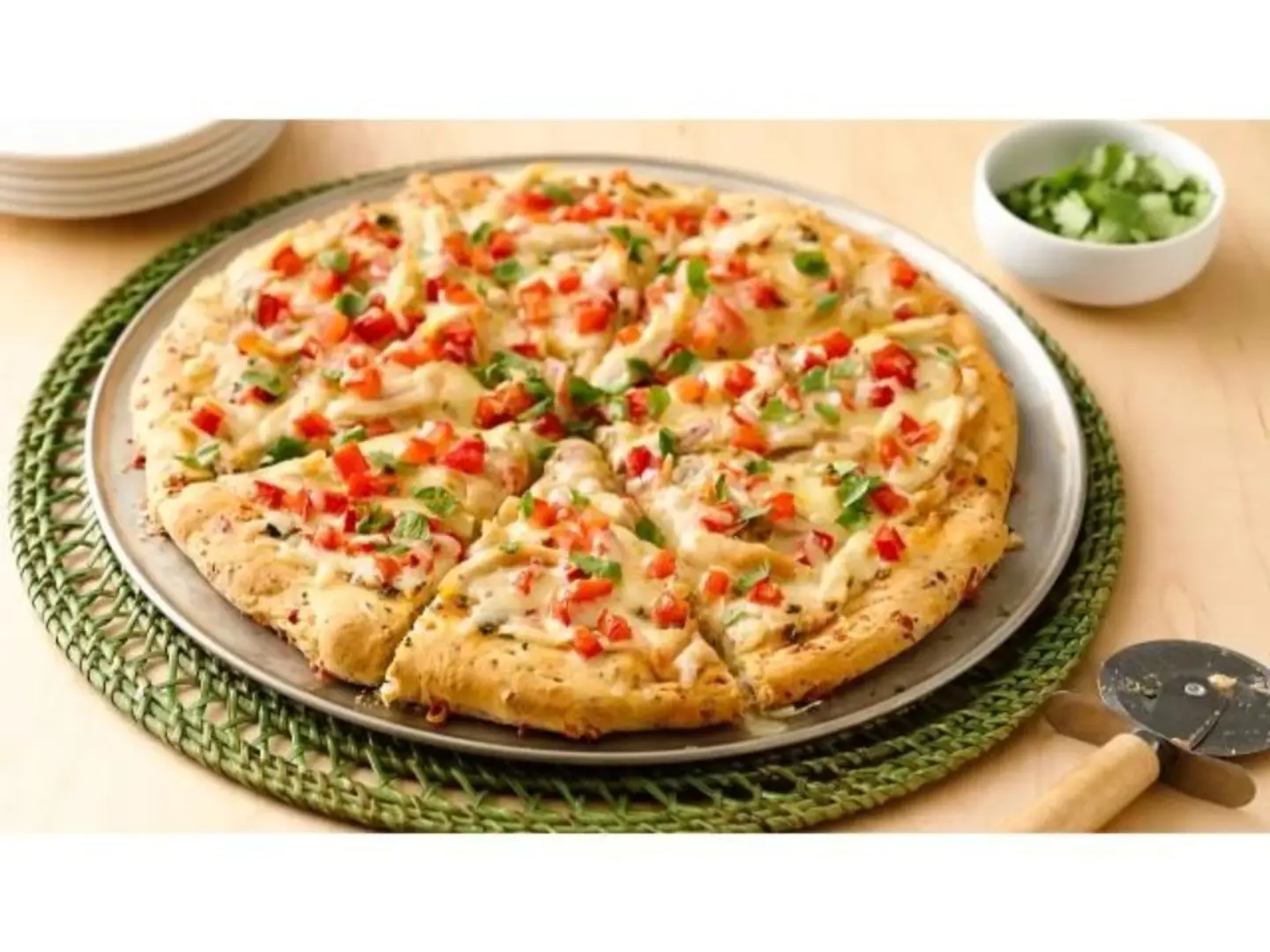 بيتزا رانش دجاج مكسيكي