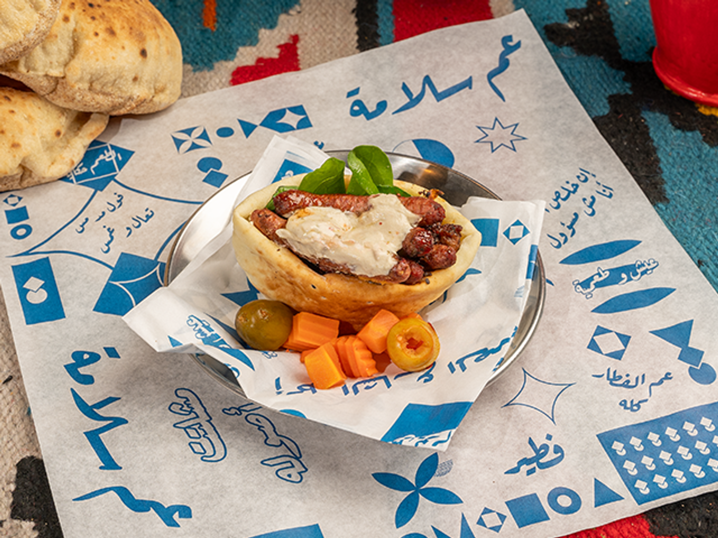 ساندوتش سجق - صغير