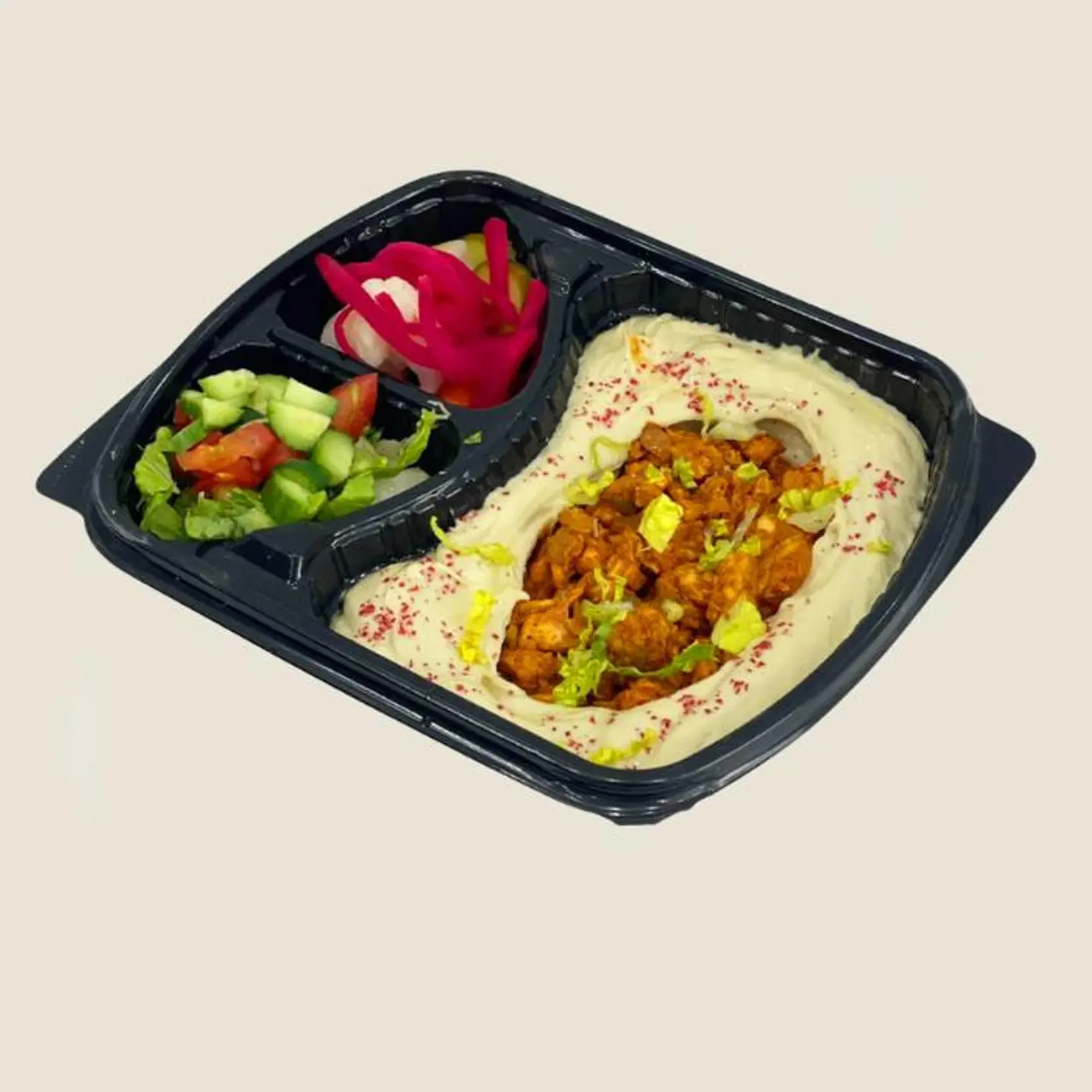 حمص بالدجاج