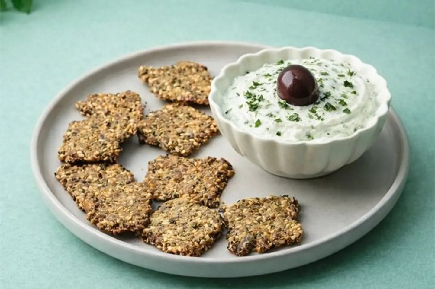 Keto Seed Crackers
