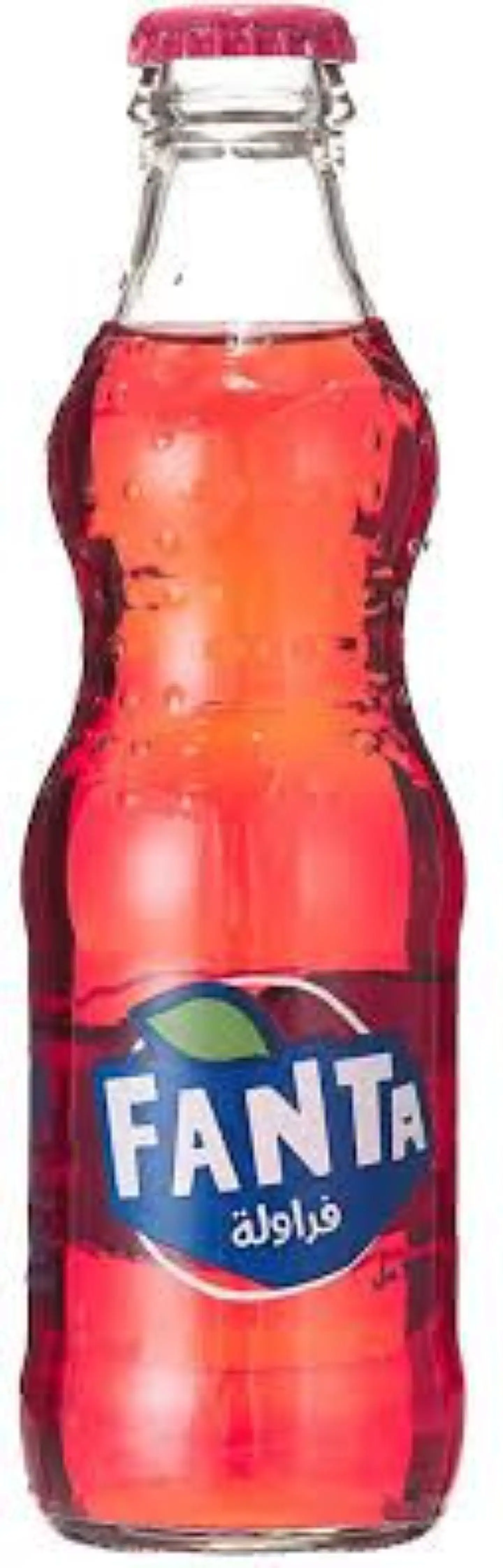 Fanta Strawberry Glass