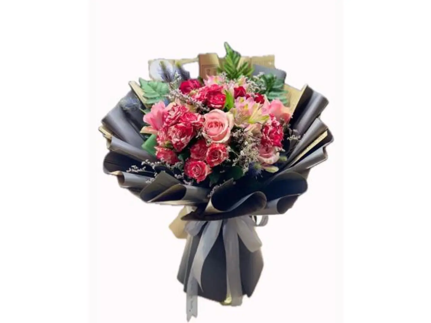 باقة ورد طبيعي