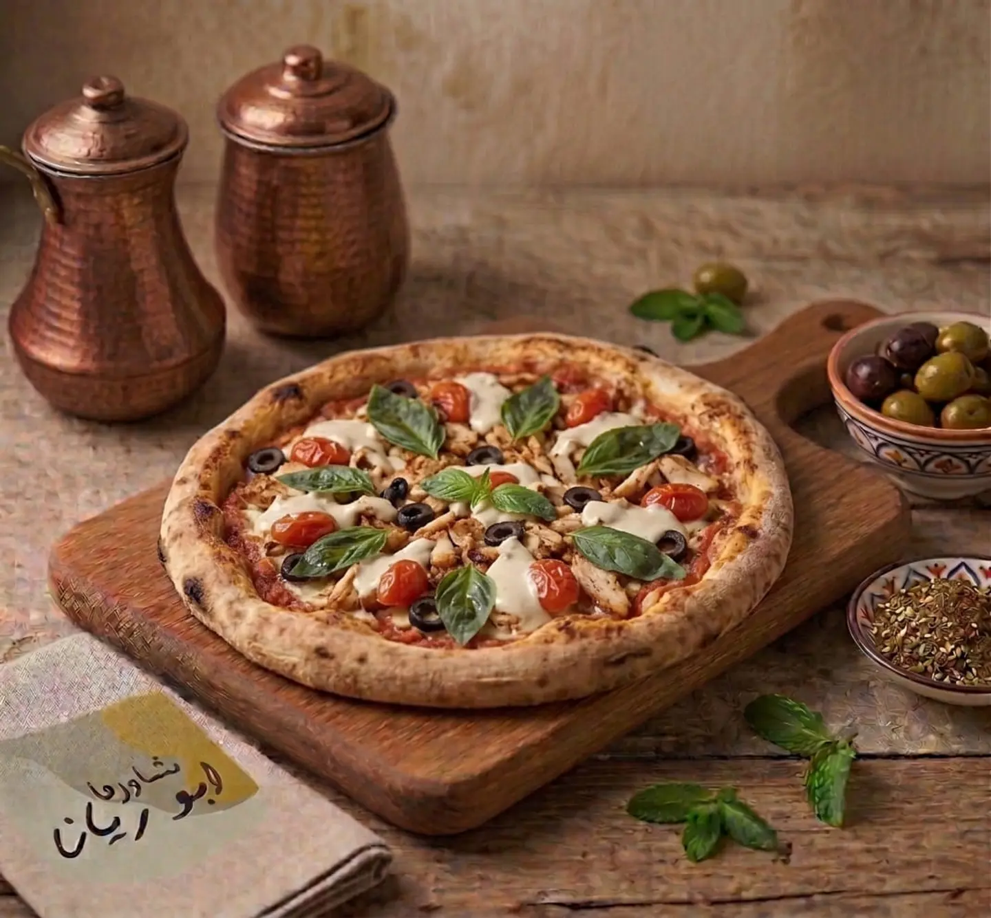 Shawarma Pizza