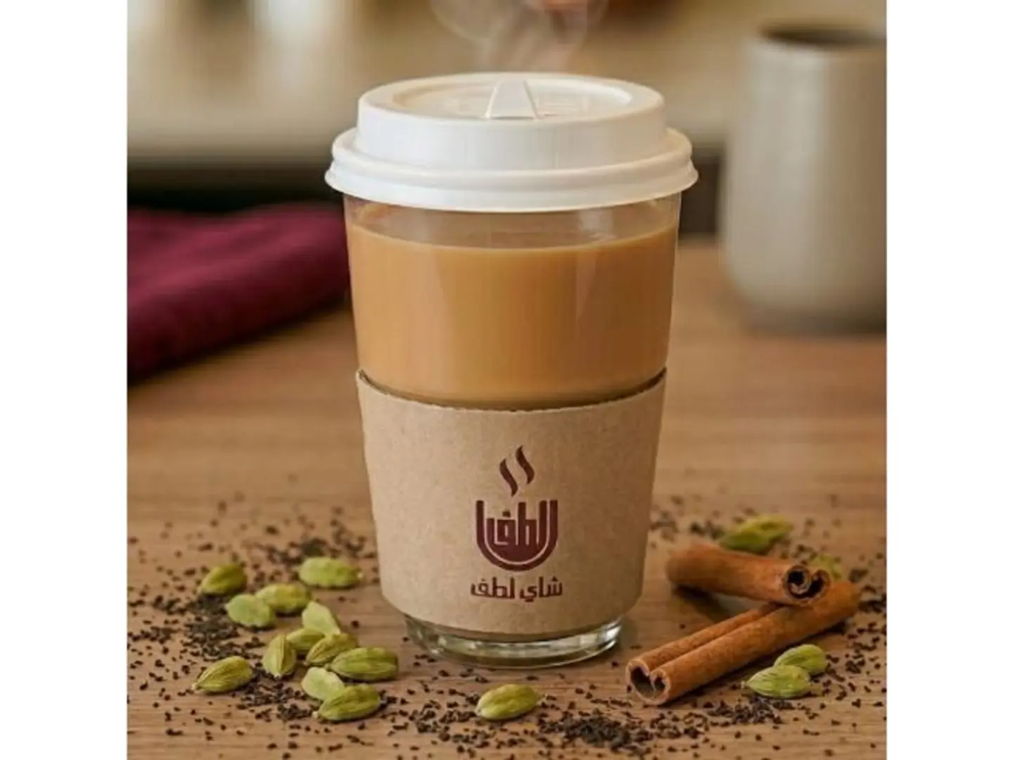 Glass Karak Cup