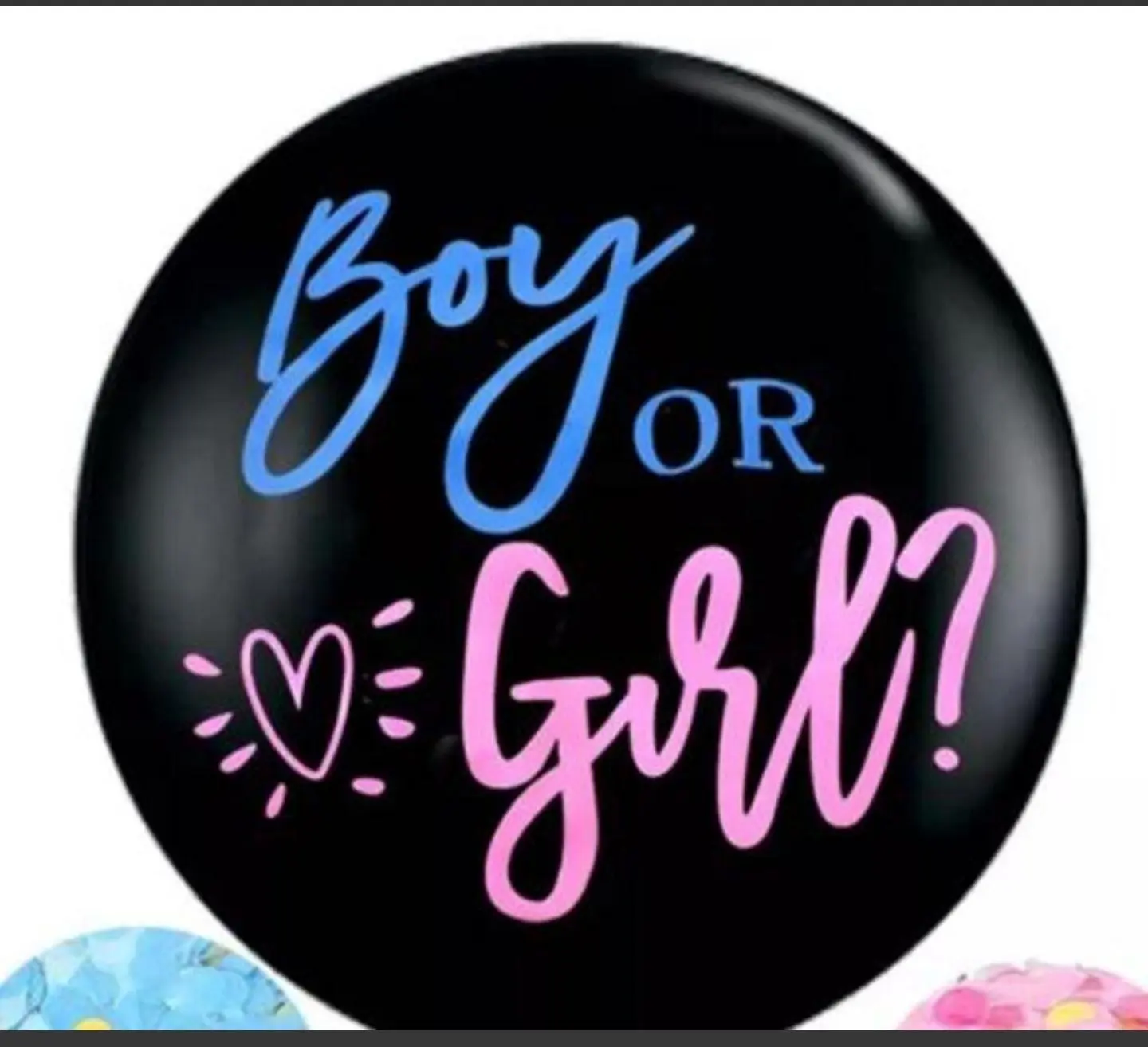 بالونات تحديد الجنس