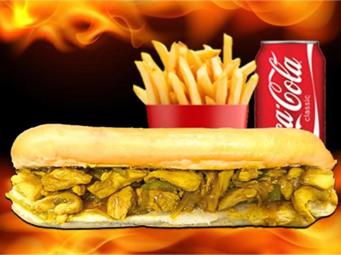 ساندويتش دجاج بالكاري