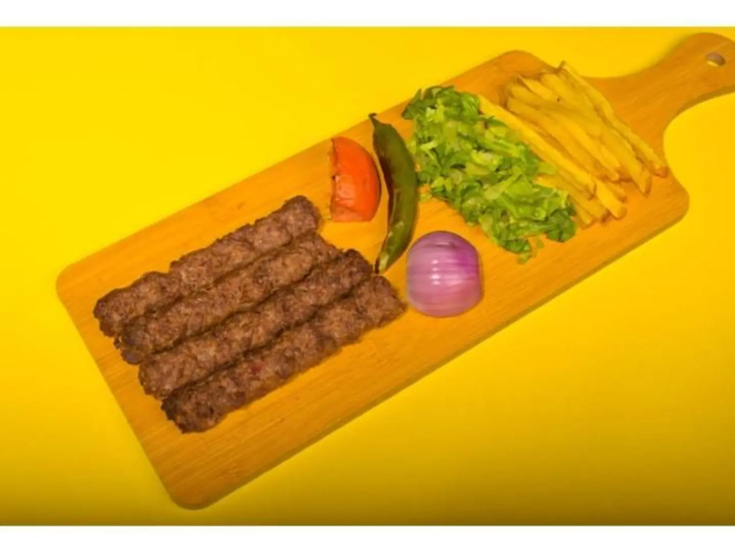 Meat Kebab For One Person