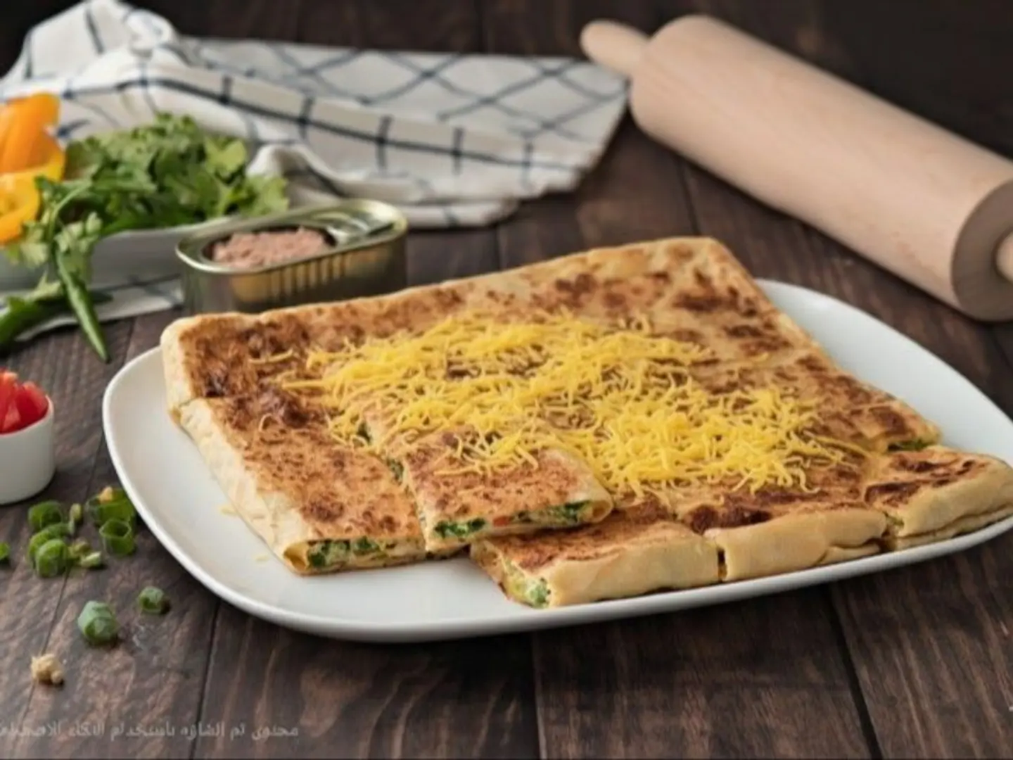 Cheddar Tuna Mutabbak