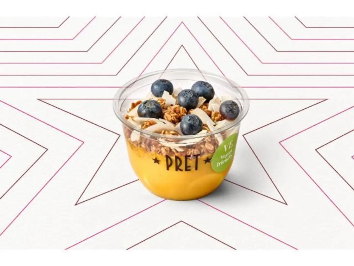 Mango And Banana Sunshine Bowl Vegan