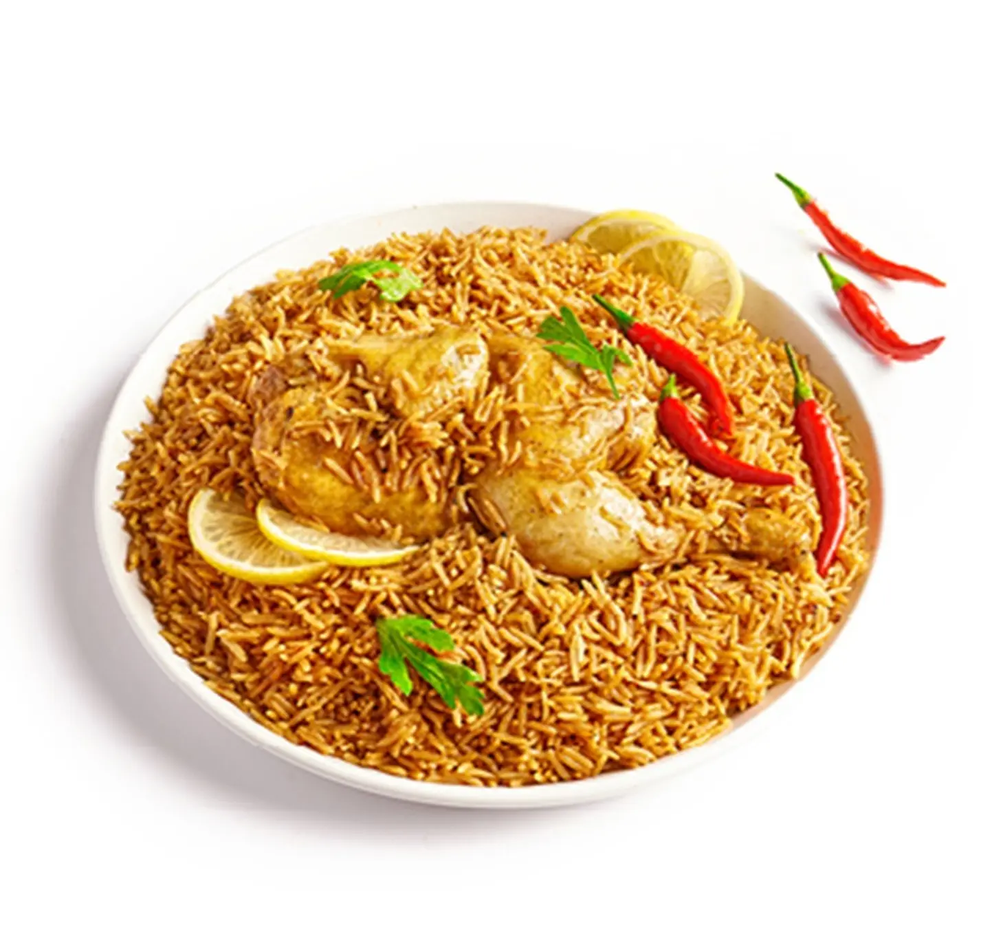 1/2 Chicken Basha Kabsah Spicy