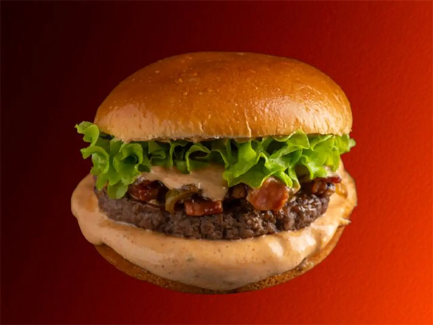 Mixed Beef And Bacon Burger