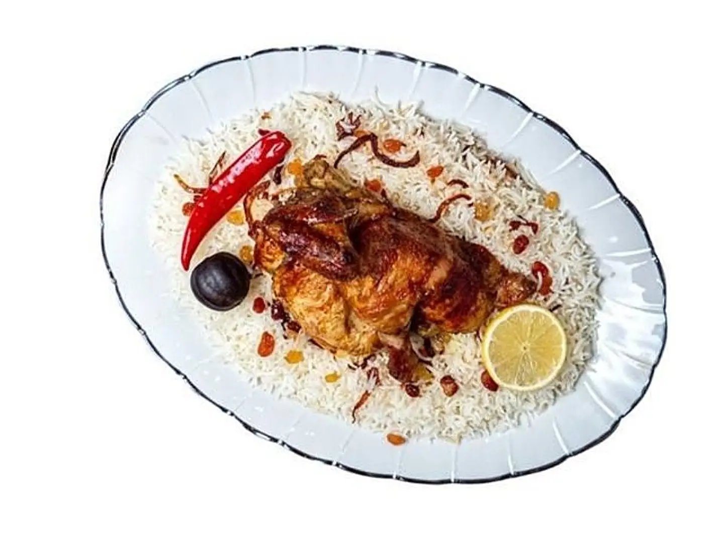 Grilled Chicken Mathlouthah
