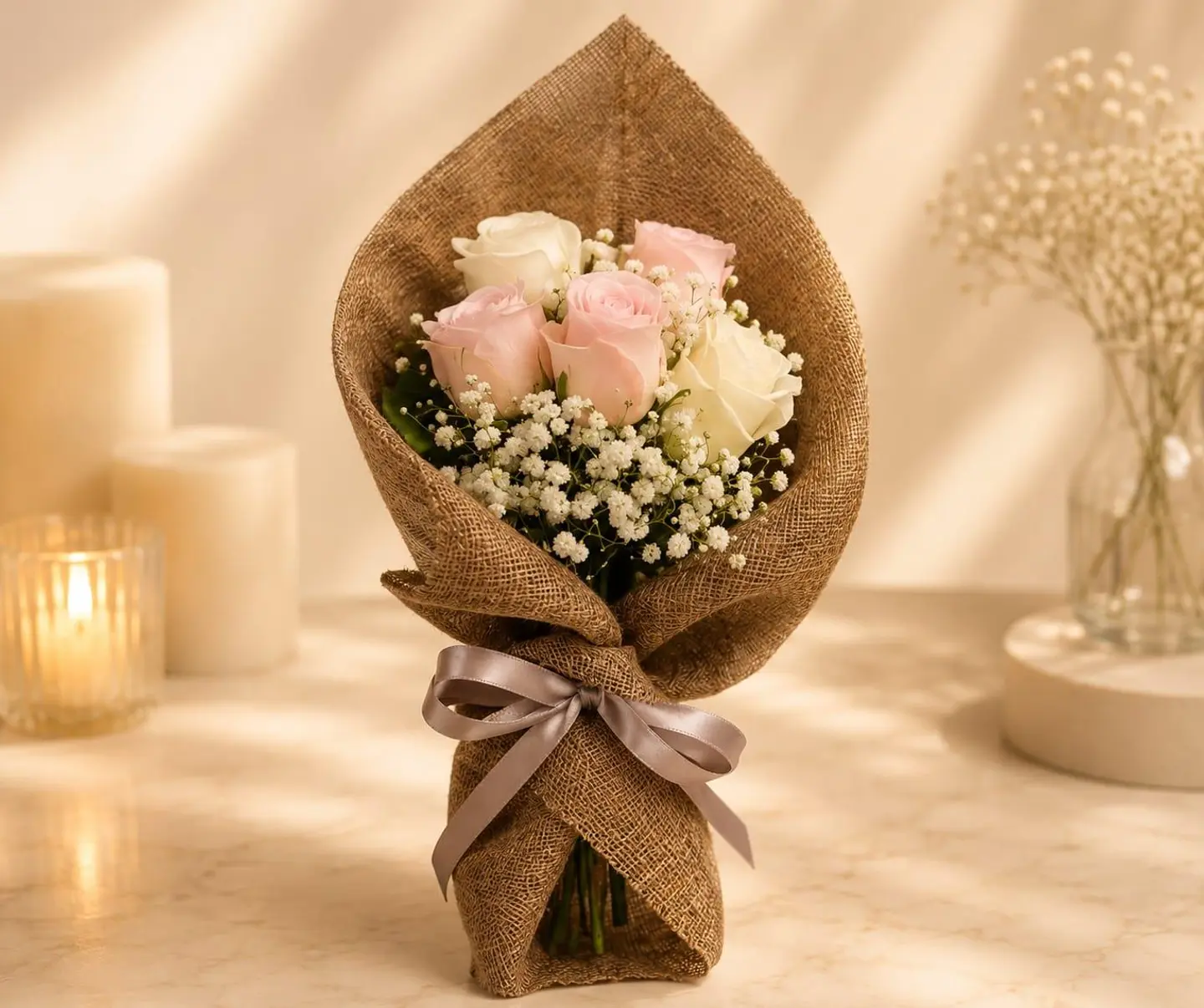 A Delicate Bouquet Of Roses 7