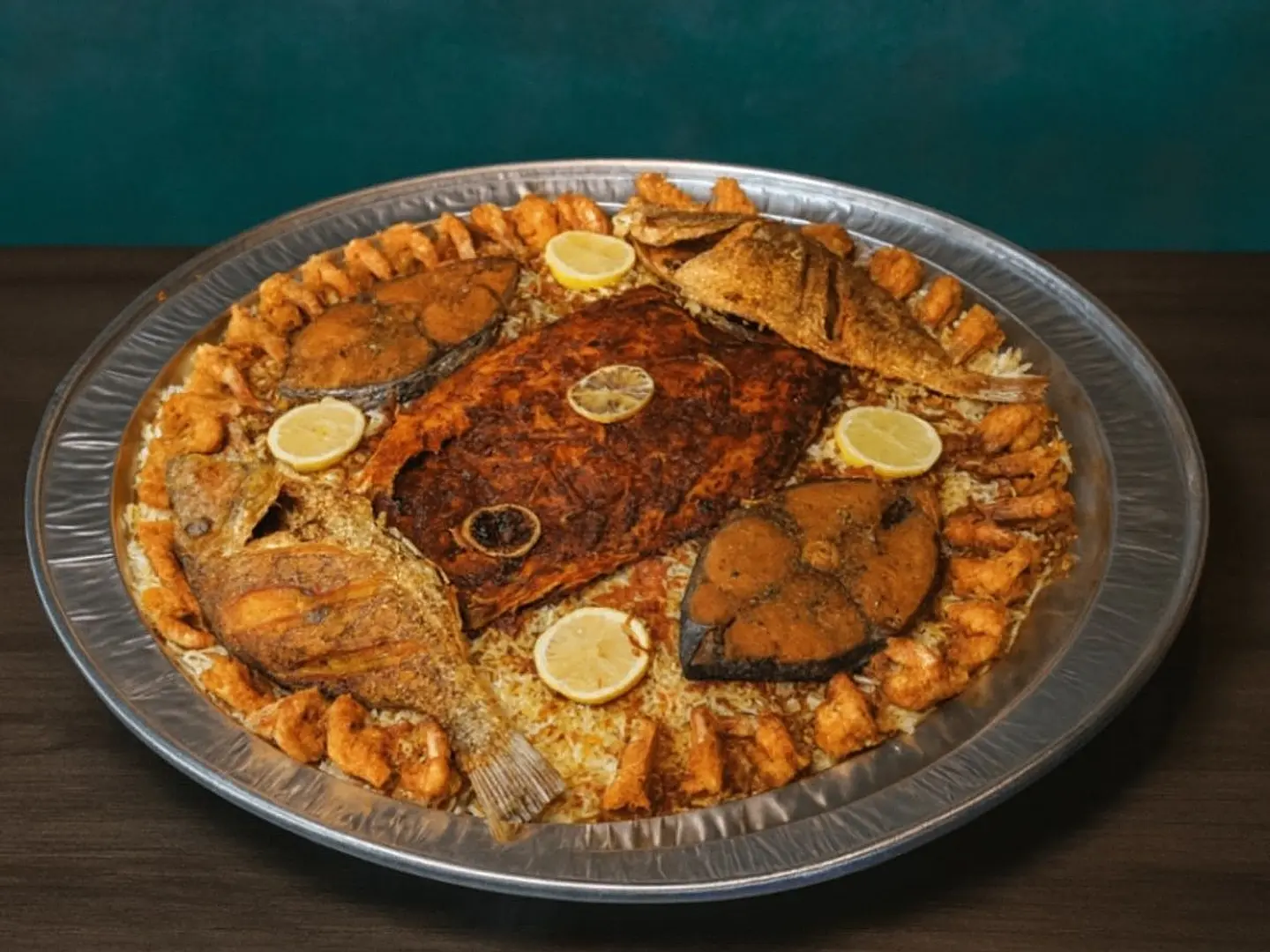 وجبة السمك (6-7 أشخاص)