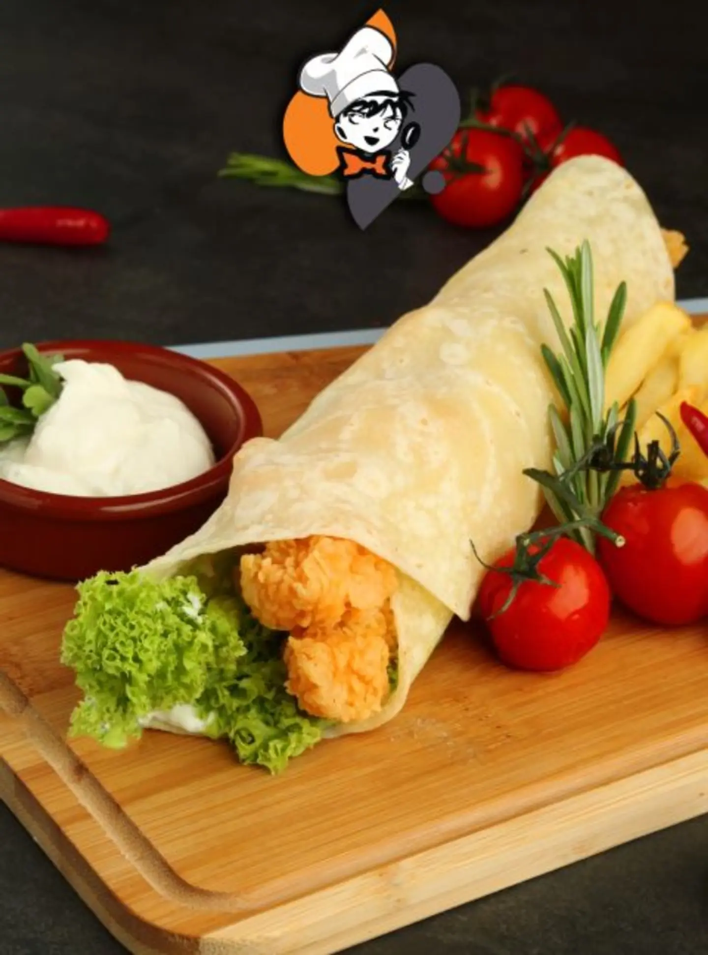 تورتيلا دجاج عادي