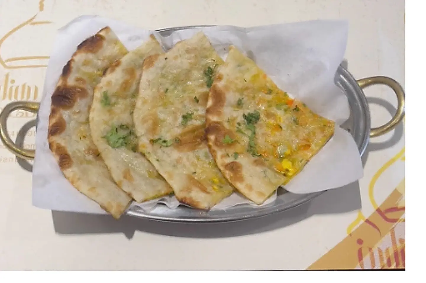 Pudina Paratha Bread