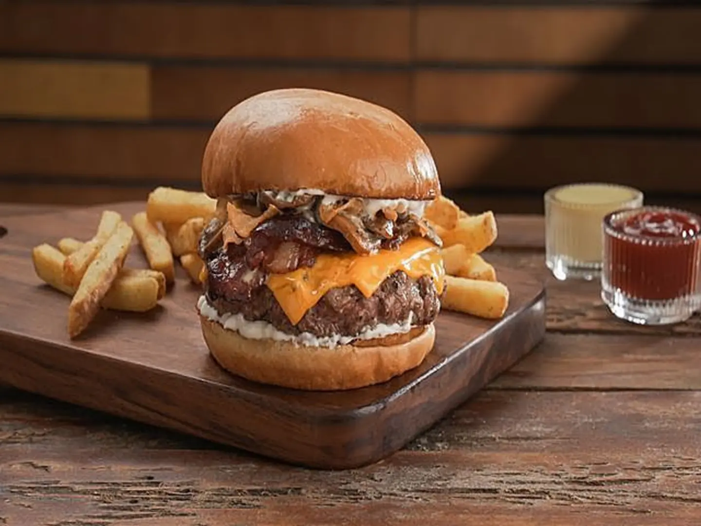 Alice Mushroom Burger