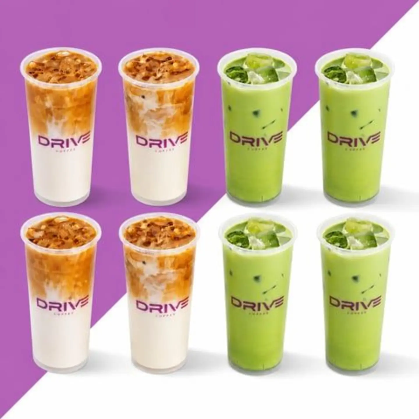 4ice Spinach Latte16oz+4matcha
