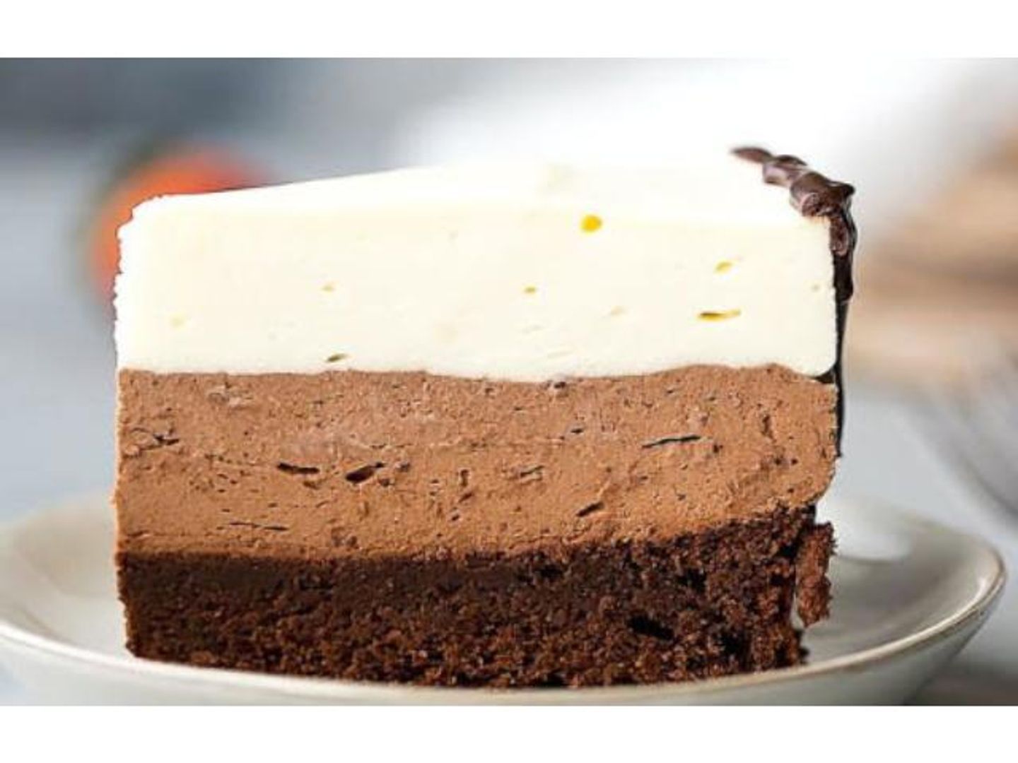 Triple Chocolate Mousse Cake